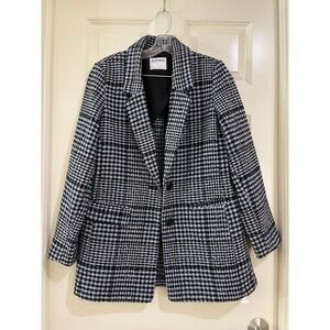 old navy women wool blend jacket blazer size S‎